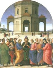 Raffaello Santi: Betrothal of the Virgin - A Szűz eljegyzése